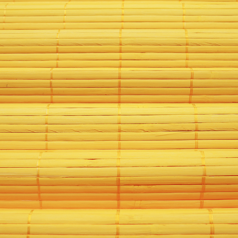 Rullo in bambù con lamelle orizzontali per protezione della vista e decorazione