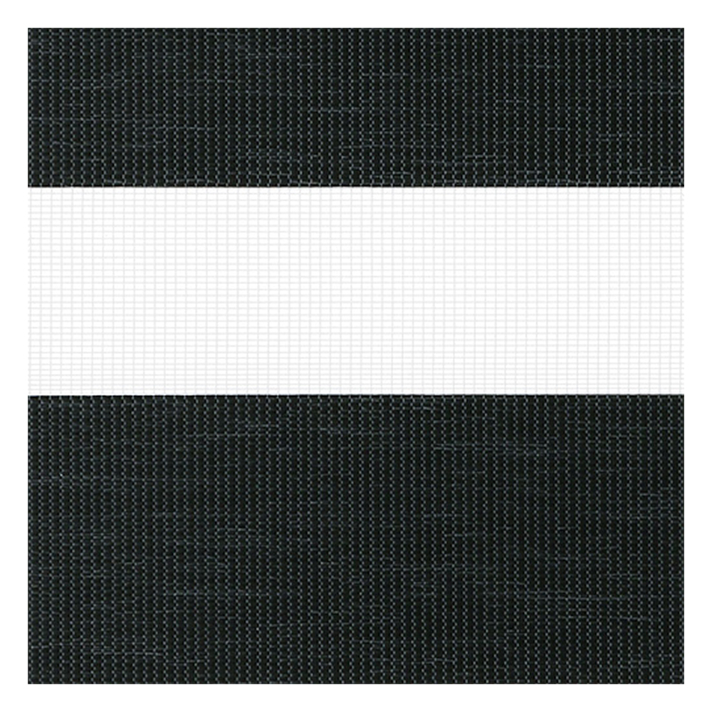 Campioni di tessuto per tende giorno e notte su misura | A457 grigio-nero / semi-trasparente / Pinta Campioni di tessuto per tende giorno e notte su misura | A457 grigio-nero / semi-trasparente / Pinta