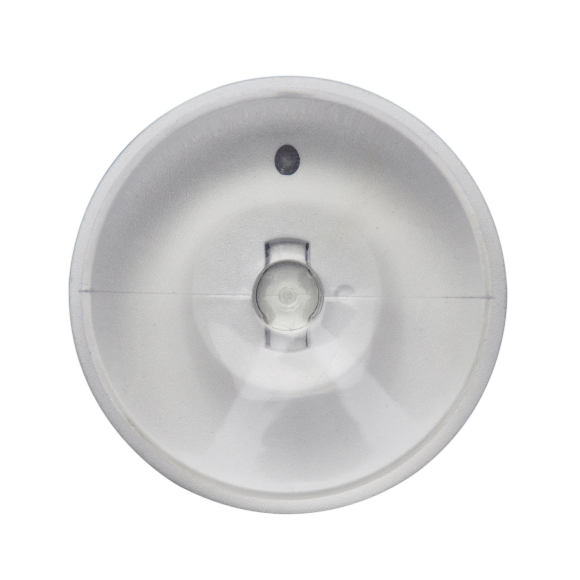 Sensore di luce rotondo per la rilevazione della luce solare, area centrale del sensore visibile