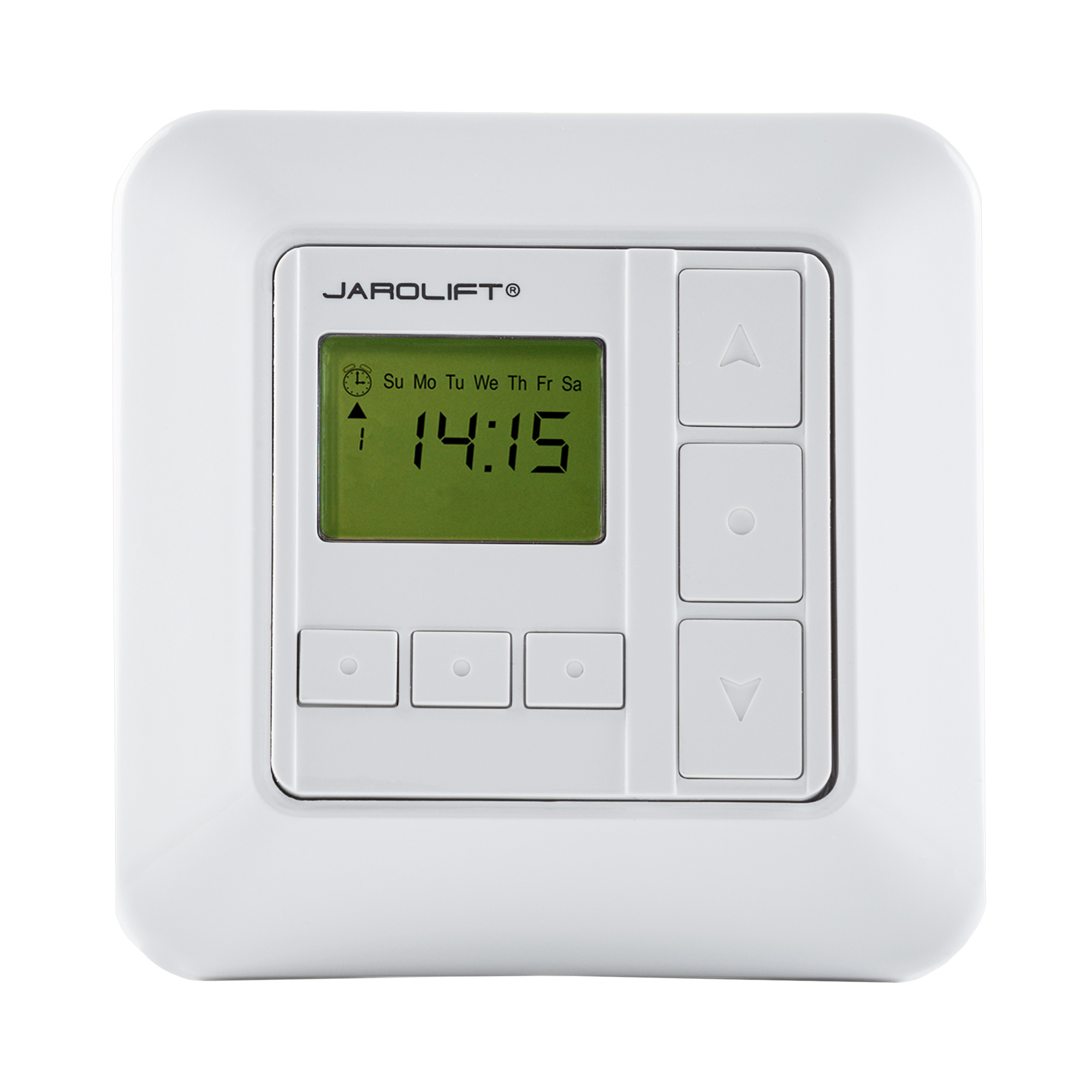 Timer digitale con display e tasti per il controllo dei dispositivi