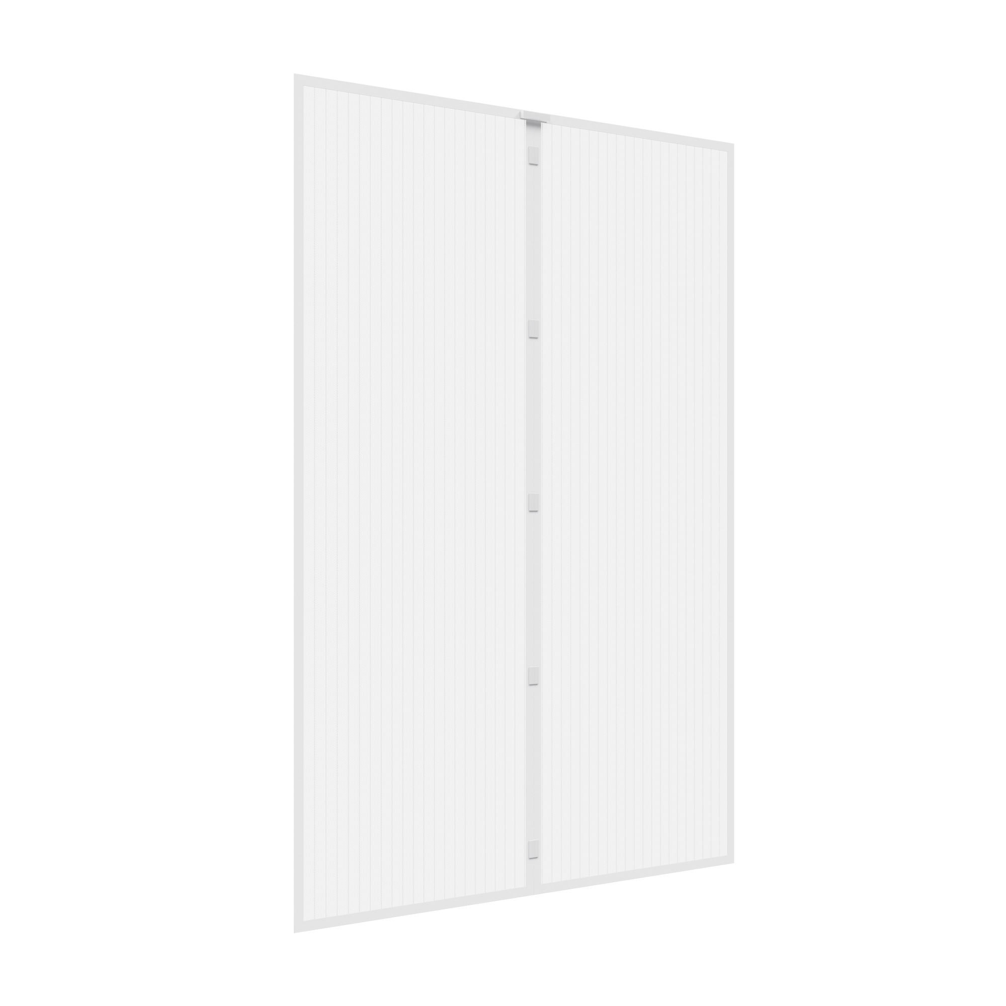 Tenda magnetica per porte con chiusura centrale per la protezione dagli insetti