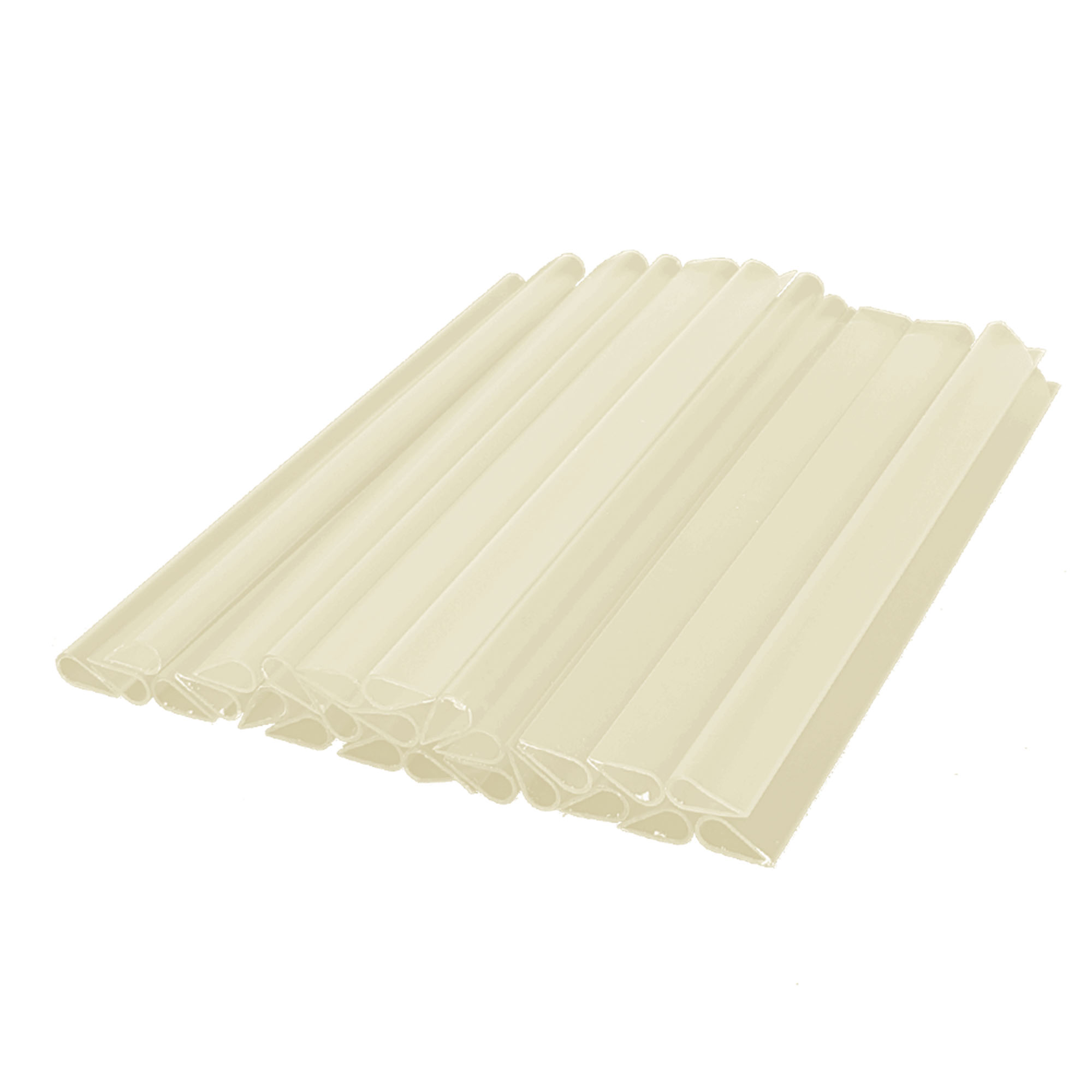 Clip di fissaggio per strisce di protezione in PVC disposti in modo impilato