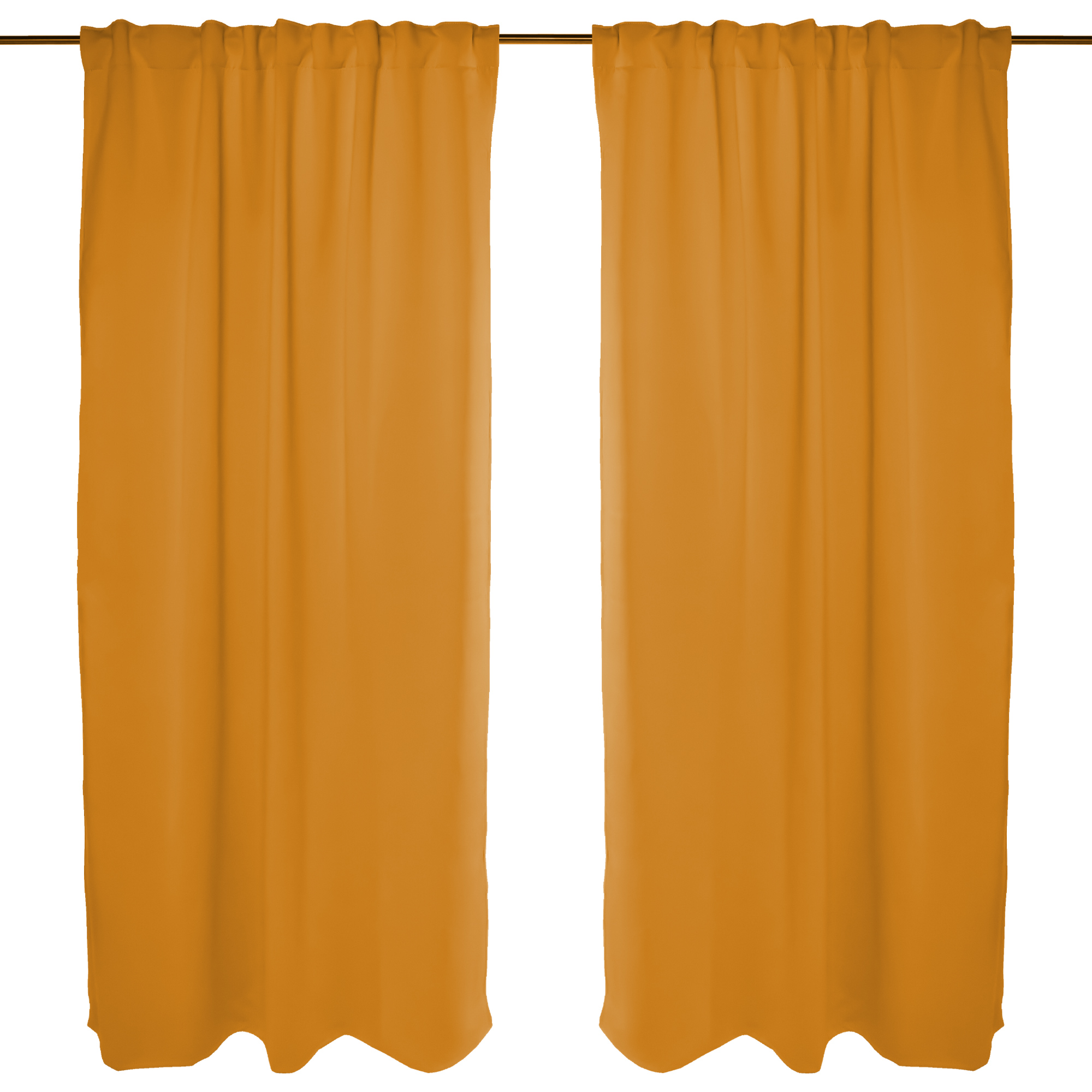 Tenda acustica con nastro combinato, mostra il lato della stanza e della finestra in primo piano, strutturato