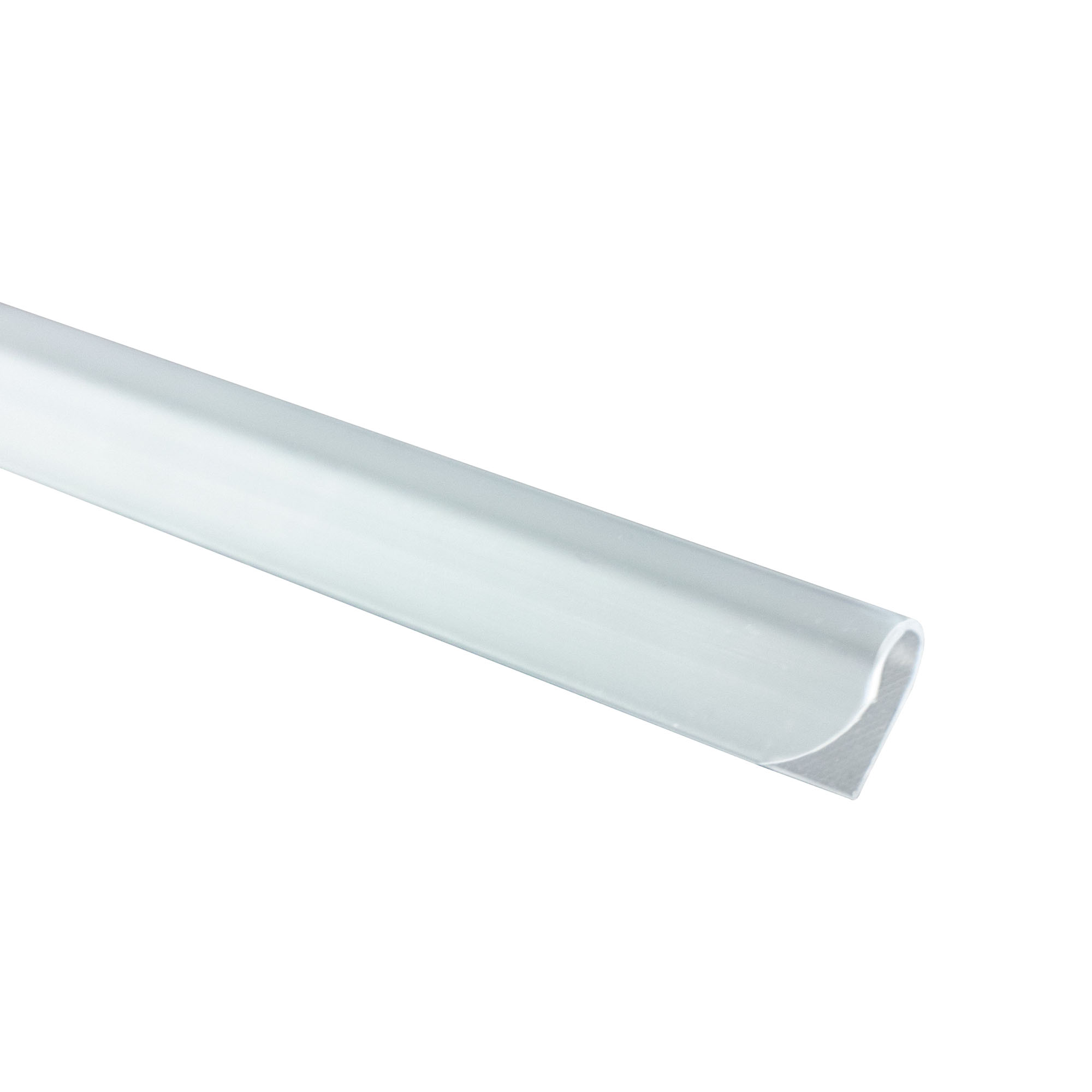 Clip di fissaggio per strisce di protezione in PVC a forma curva per montaggio