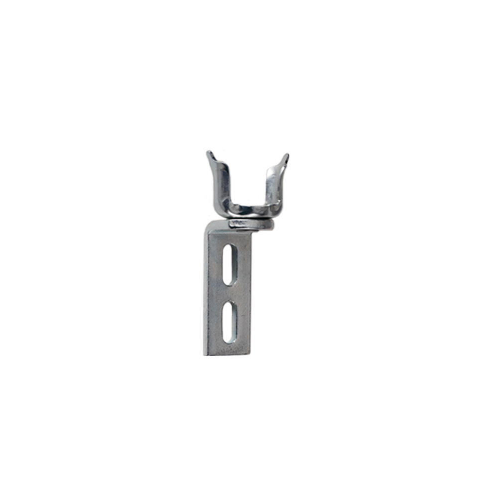 Supporto per cassonetto avvolgibile con alloggiamento per cuscinetto a sfera da 40 mm, apertura di montaggio verticale
