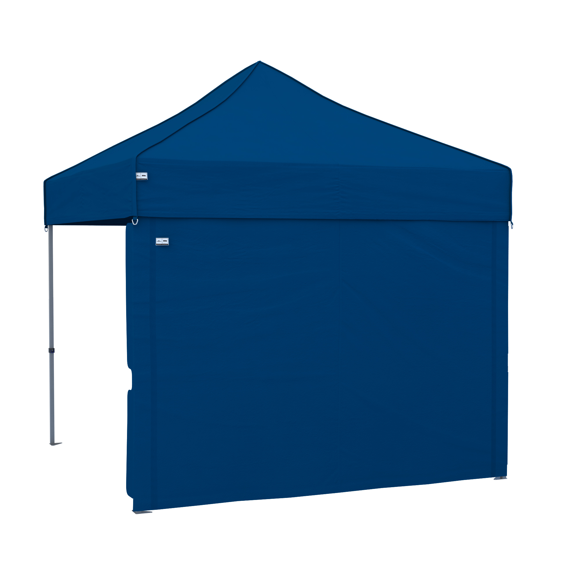 Parete laterale per gazebo pieghevole con apertura per finestra e struttura stabile