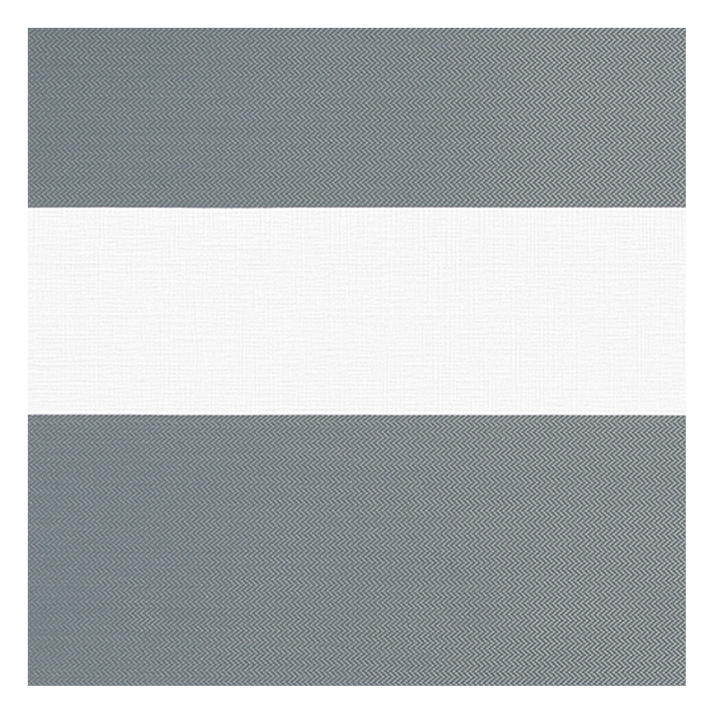 Campioni di tessuto per tende giorno e notte su misura | B604 grigio-nero / semi-trasparente / Solides Campioni di tessuto per tende giorno e notte su misura | B604 grigio-nero / semi-trasparente / Solides