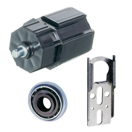 Set supporto motore per rullo ottagonale tapparella | SW70