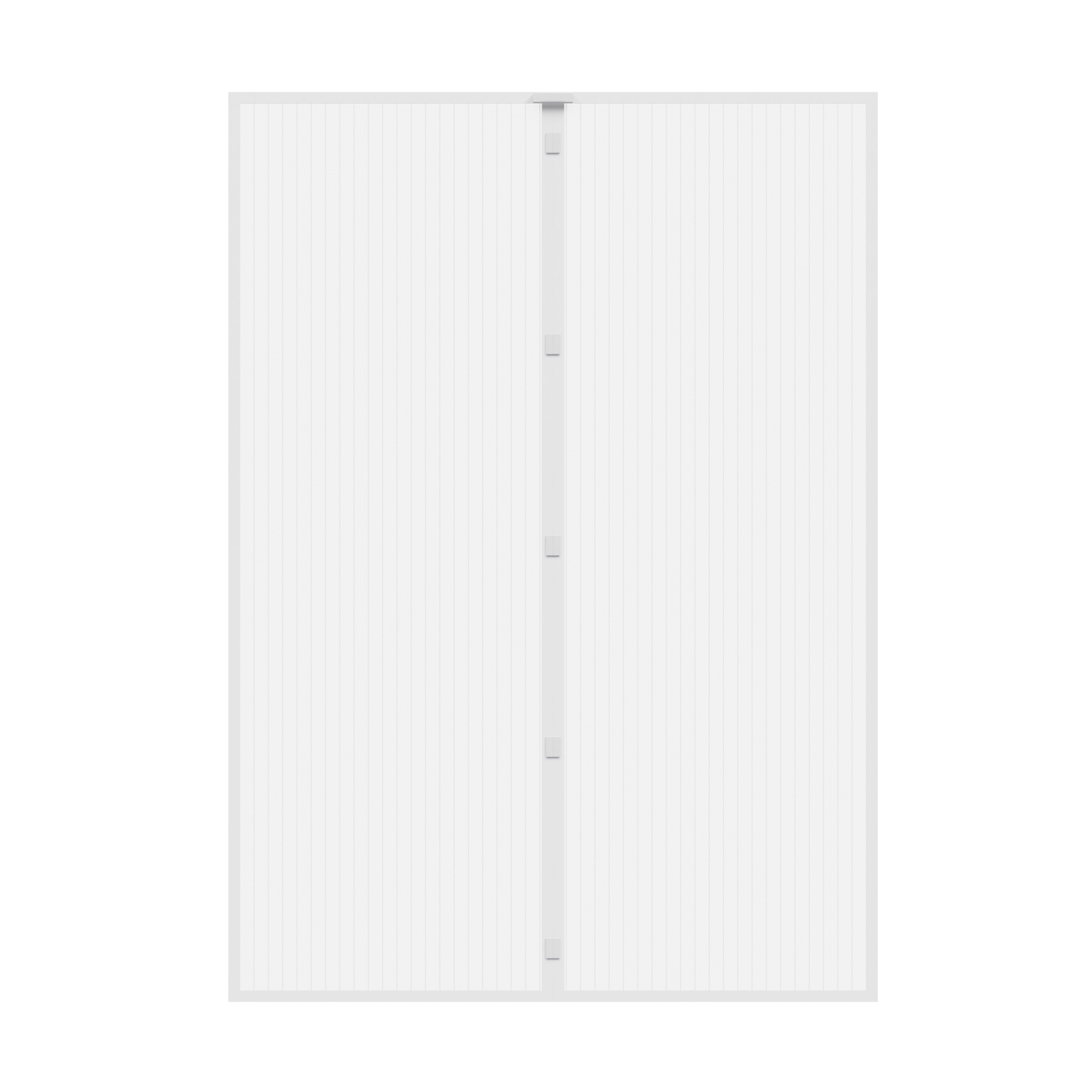 Tenda magnetica per porte con due pannelli e chiusura magnetica