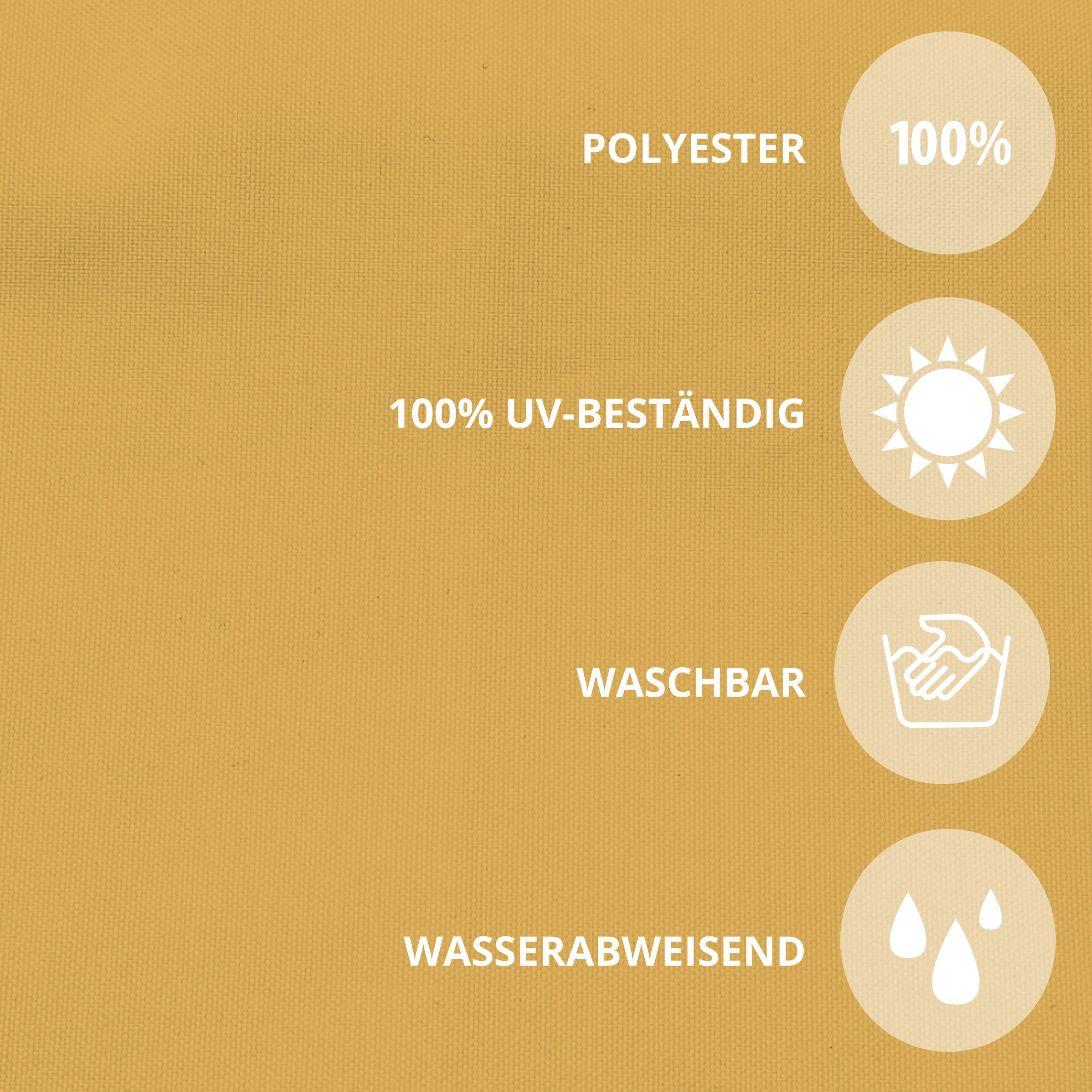 Rivestimento per balcone in poliestere, resistente ai raggi UV, lavabile, idrorepellente