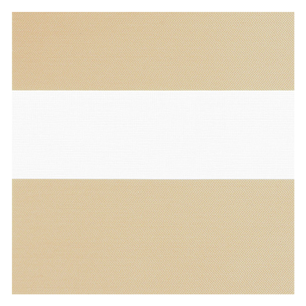 Campioni di tessuto per tende giorno e notte su misura | B601 crema-beige / semi-trasparente / Solides Campioni di tessuto per tende giorno e notte su misura | B601 crema-beige / semi-trasparente / Solides