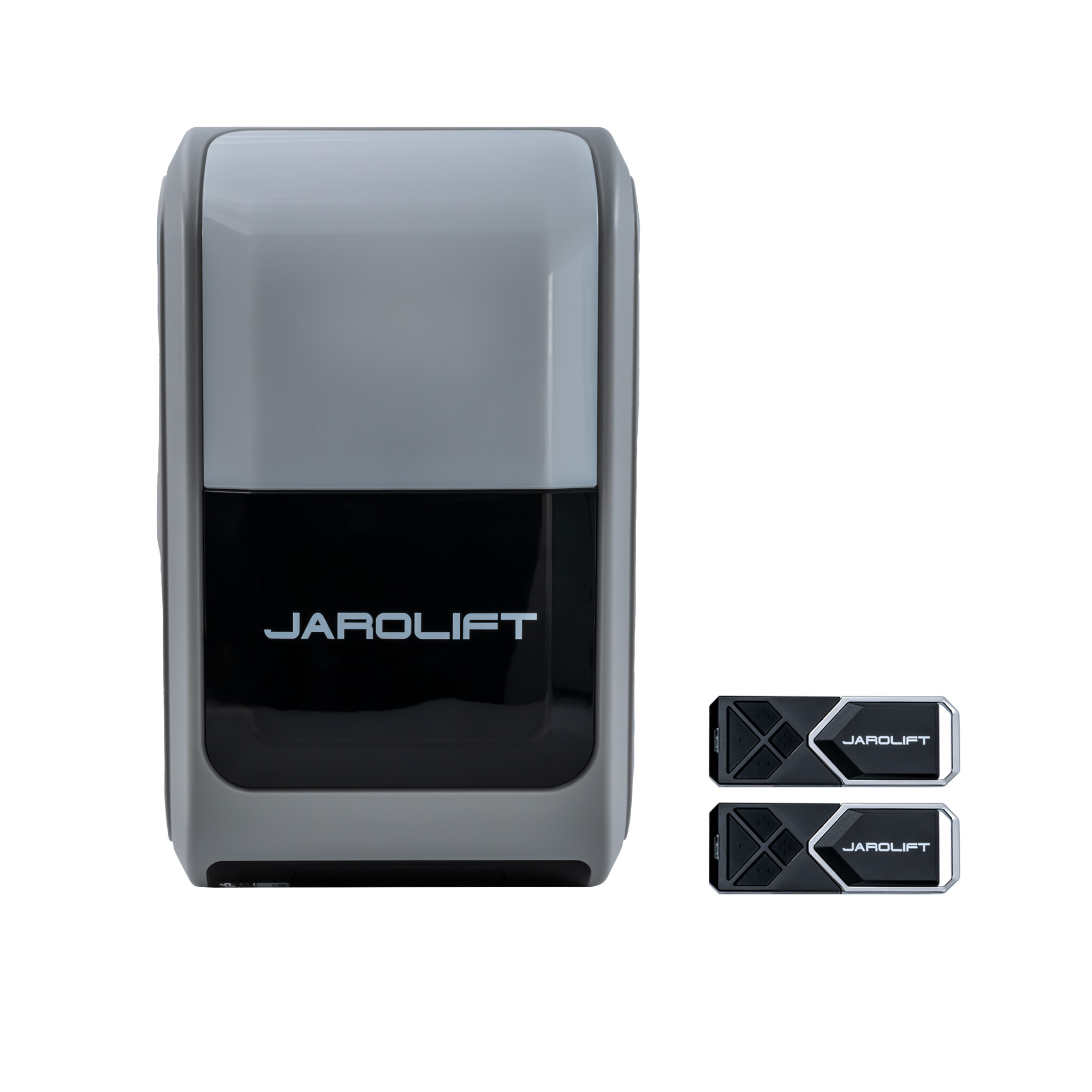 Apertura garage con due telecomandi, nome del prodotto Jarolift