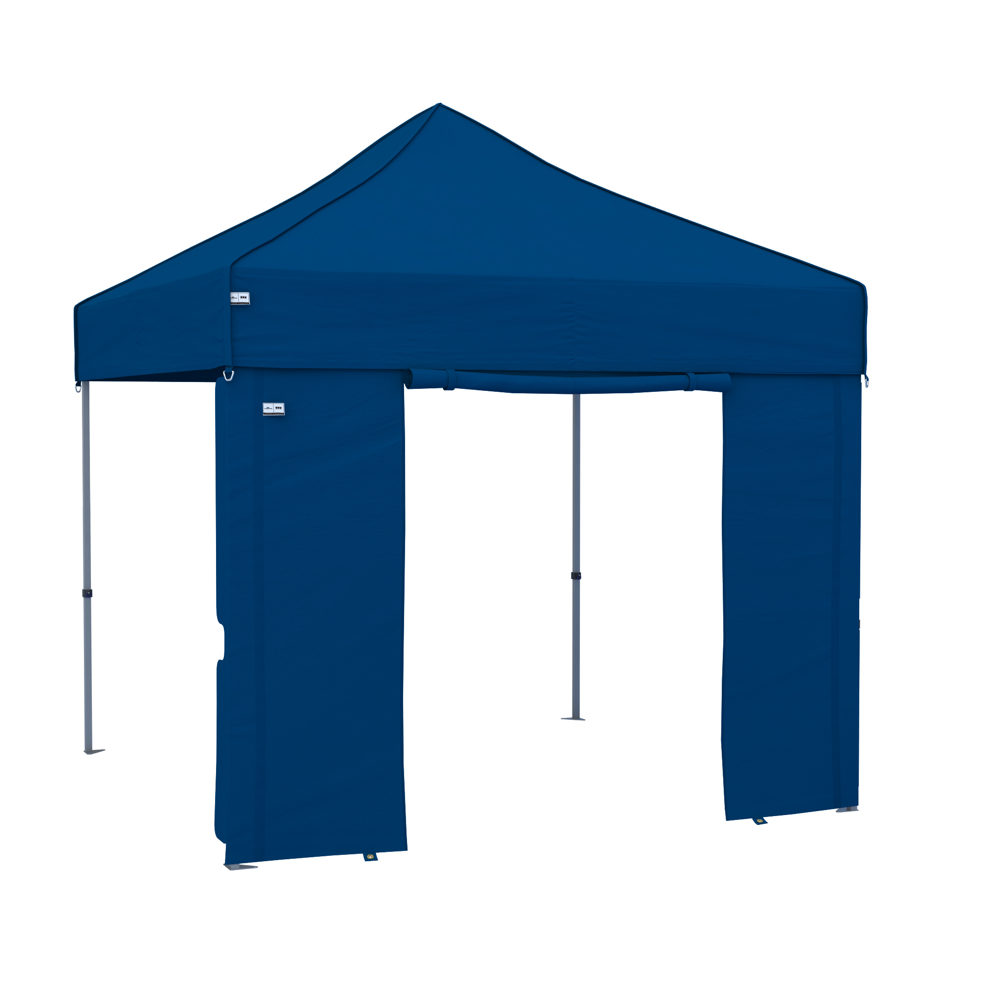 Parete laterale per gazebo pieghevole con apertura per finestra e struttura stabile