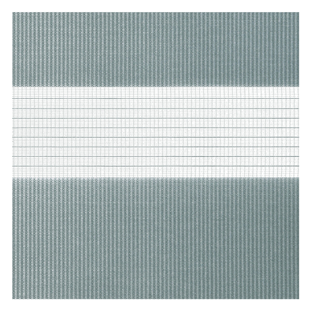 Campioni di tessuto per tende giorno e notte su misura | A024 grigio-nero / semi-trasparente / Spring