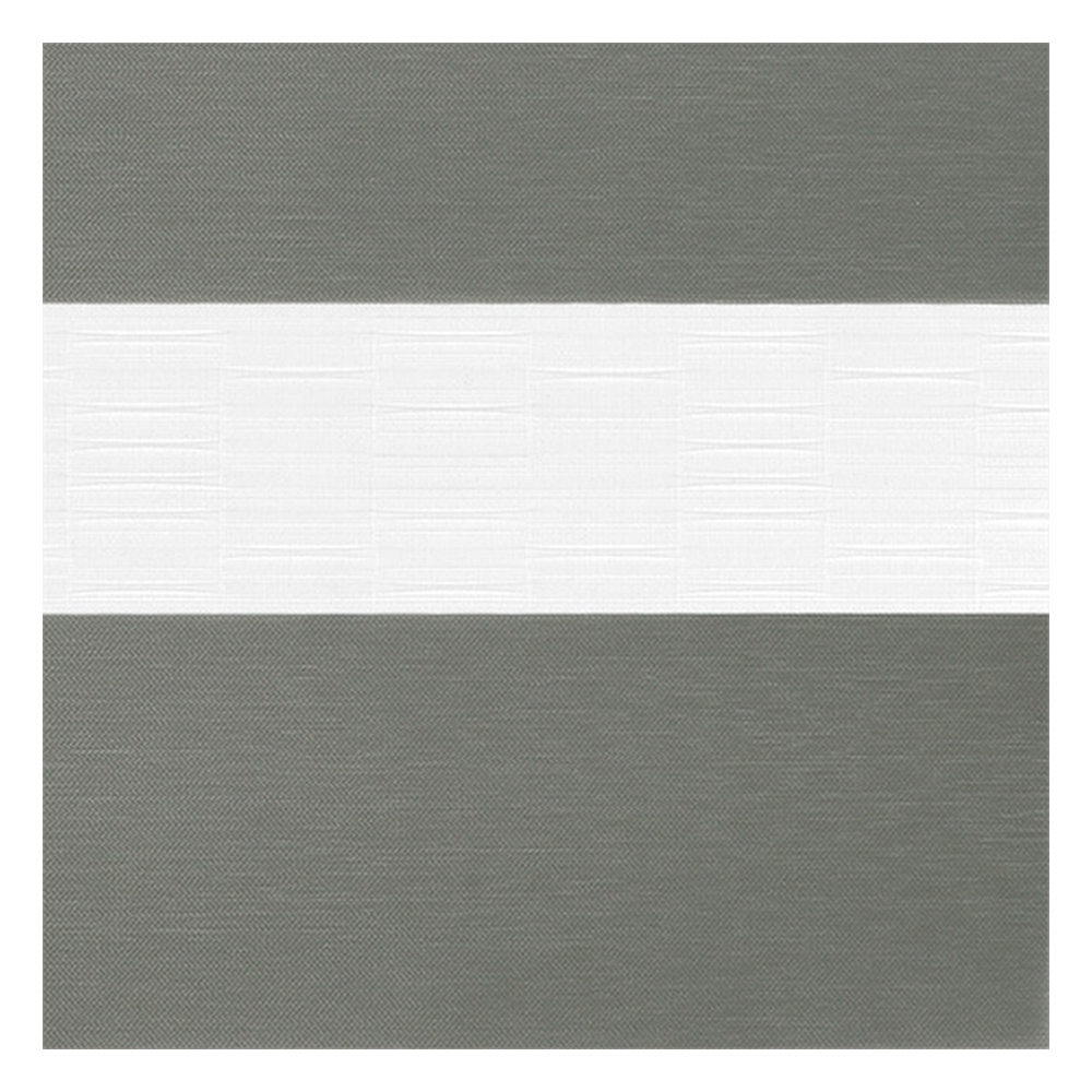 Campioni di tessuto per tende giorno e notte su misura | B475 grigio-nero / semi-trasparente / Aroso Campioni di tessuto per tende giorno e notte su misura | B475 grigio-nero / semi-trasparente / Aroso
