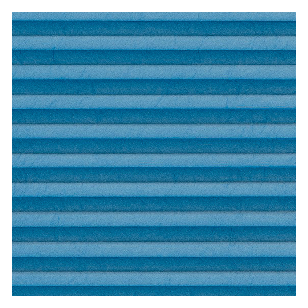 Campioni di tessuto per tenda plissettata su misura | 20534 blu / semi-trasparente / Cara Crush Perlmutt Color B2