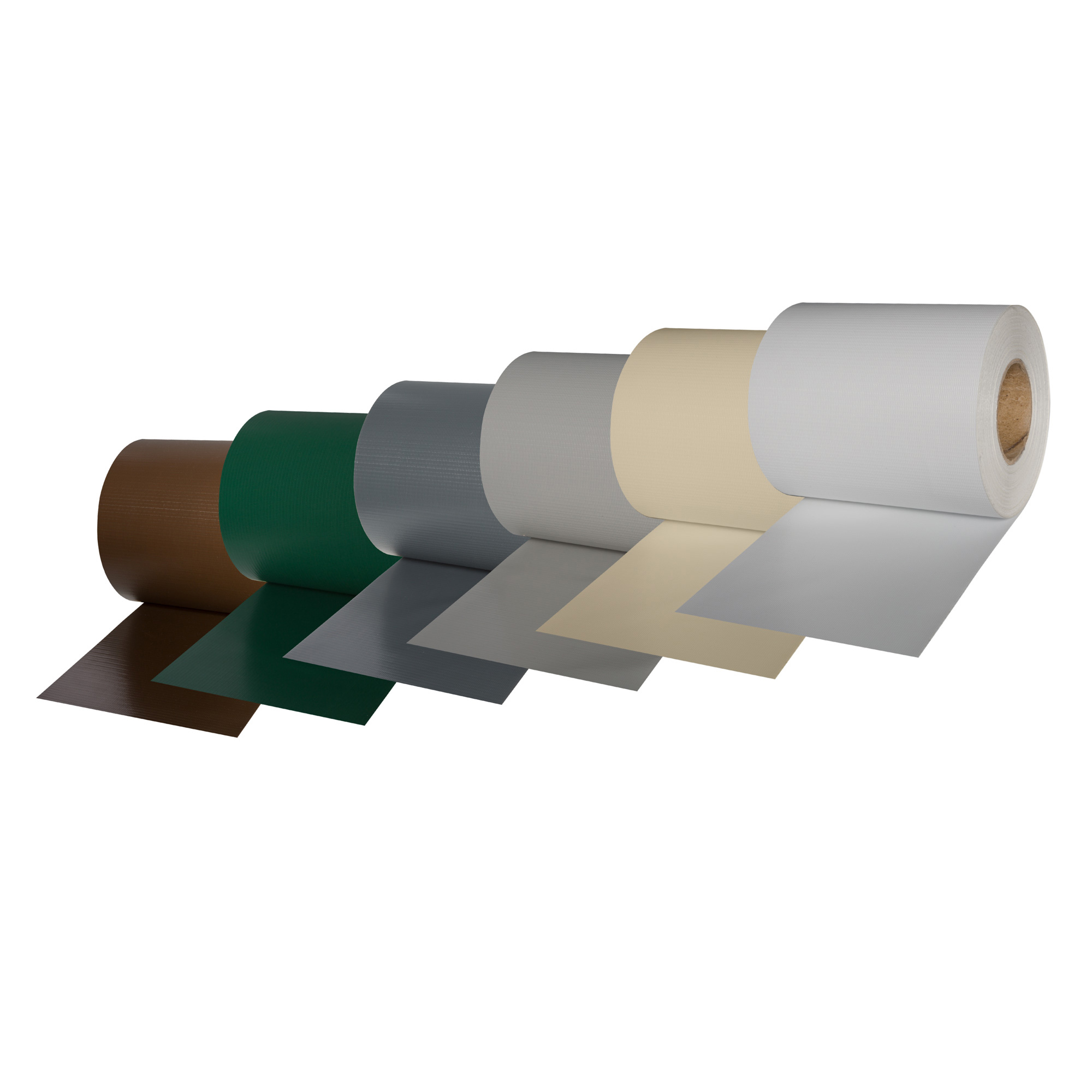 Rotoli di strisce di protezione in PVC per recinzioni in diverse varianti