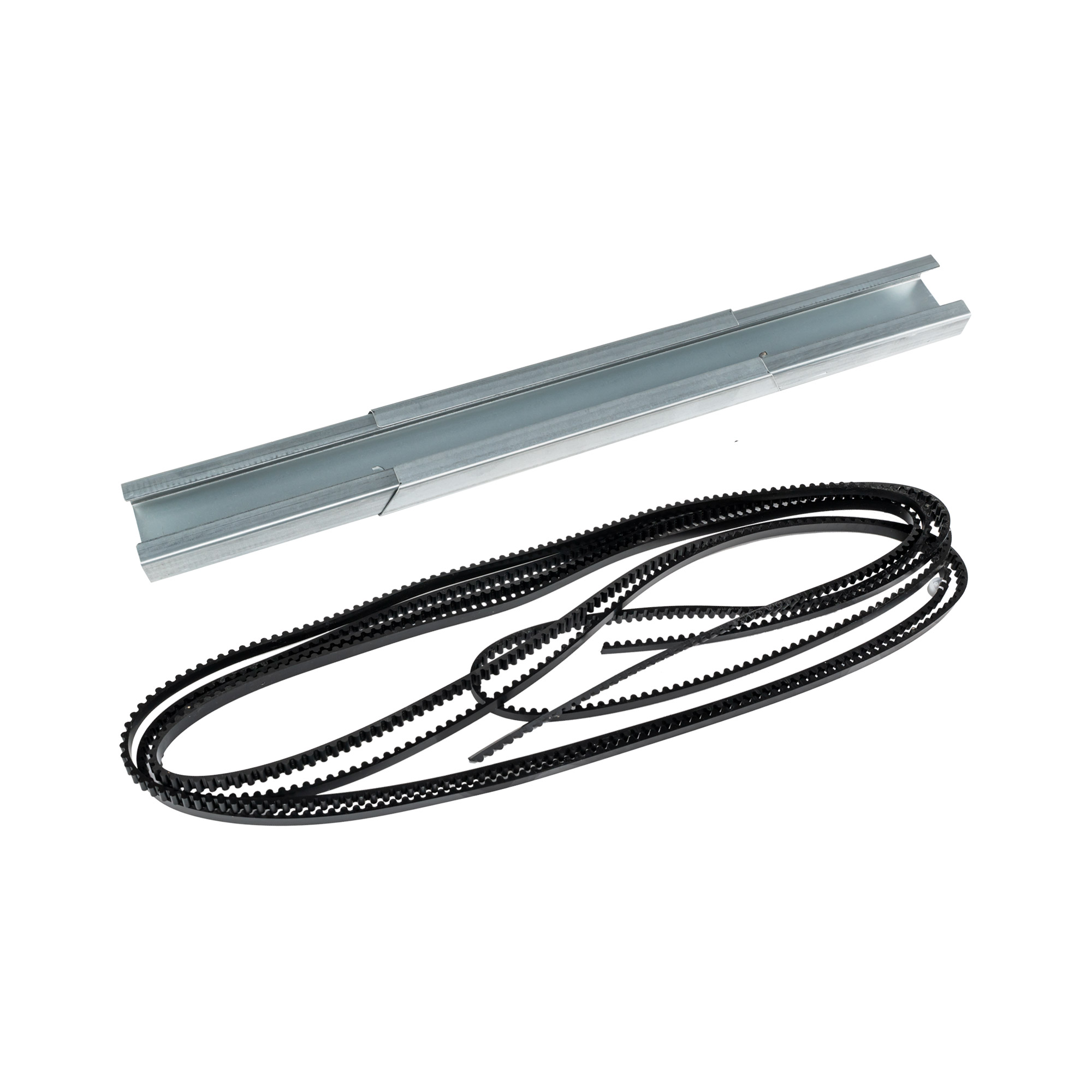 Prolunghe per guide e cinghia di azionamento per motore di porta garage JL-810CR5-02EV
