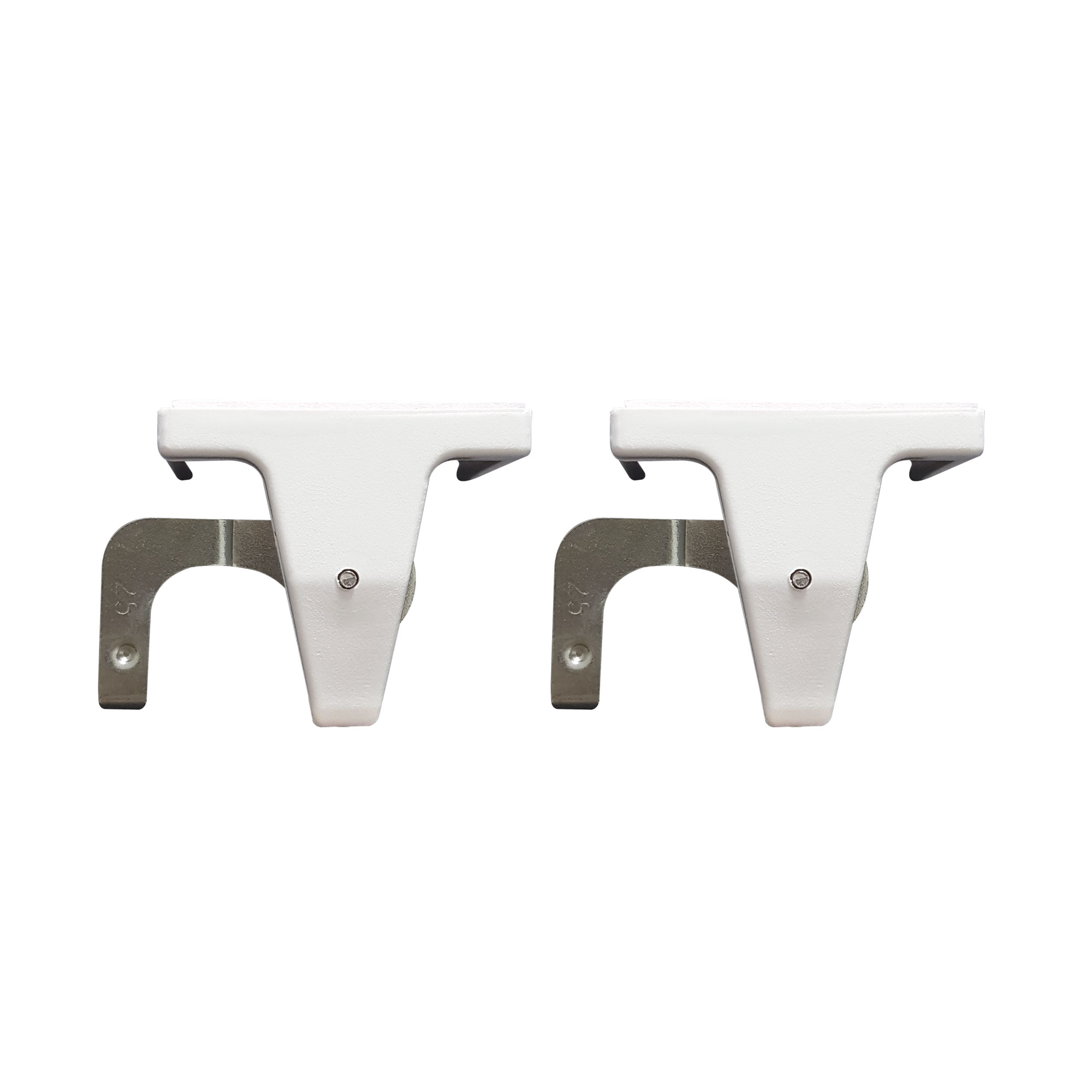 Diversi supporti adesivi per tende da 25 mm in varie versioni