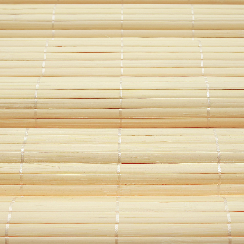 Rullo in bambù con lamelle orizzontali per protezione della vista e decorazione