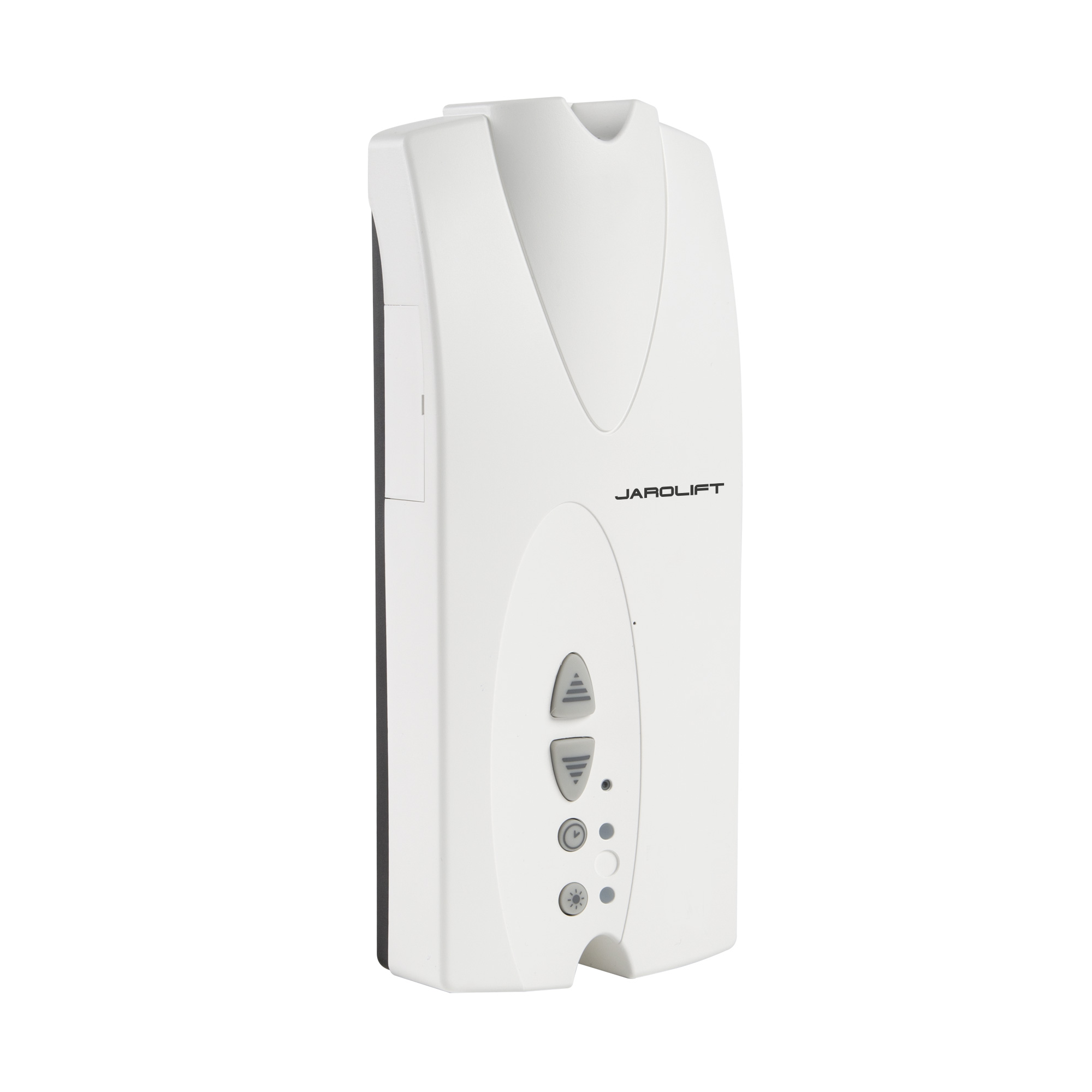 Avvolgitore elettrico con pulsanti per larghezze di nastro di 15 e 23 mm, design verticale