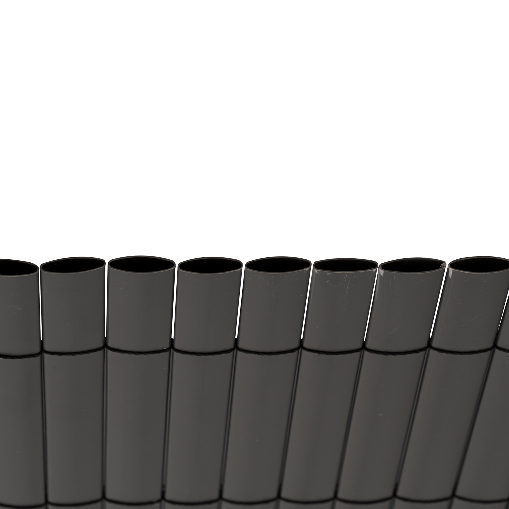 Rete di protezione in PVC con tubi verticali per protezione e delimitazione