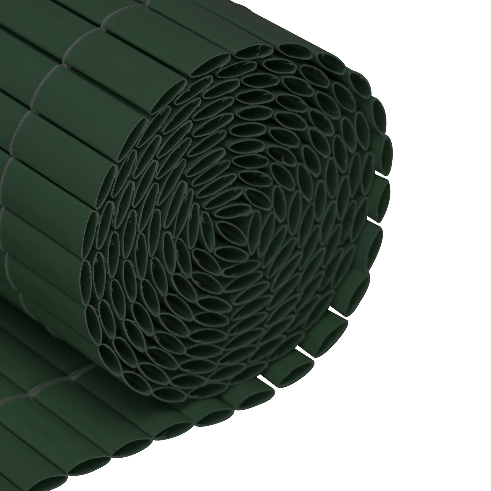 Rete di protezione in PVC arrotolata per uso esterno