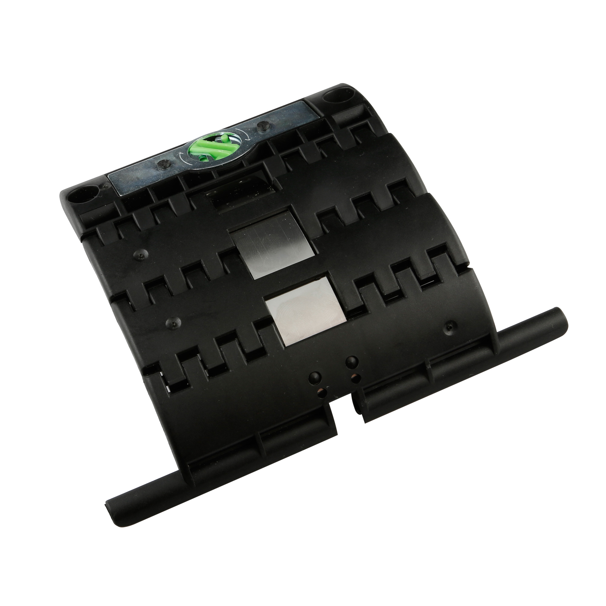 Tre sicurezze a scorrimento nere SecuBlock disposte a scalare