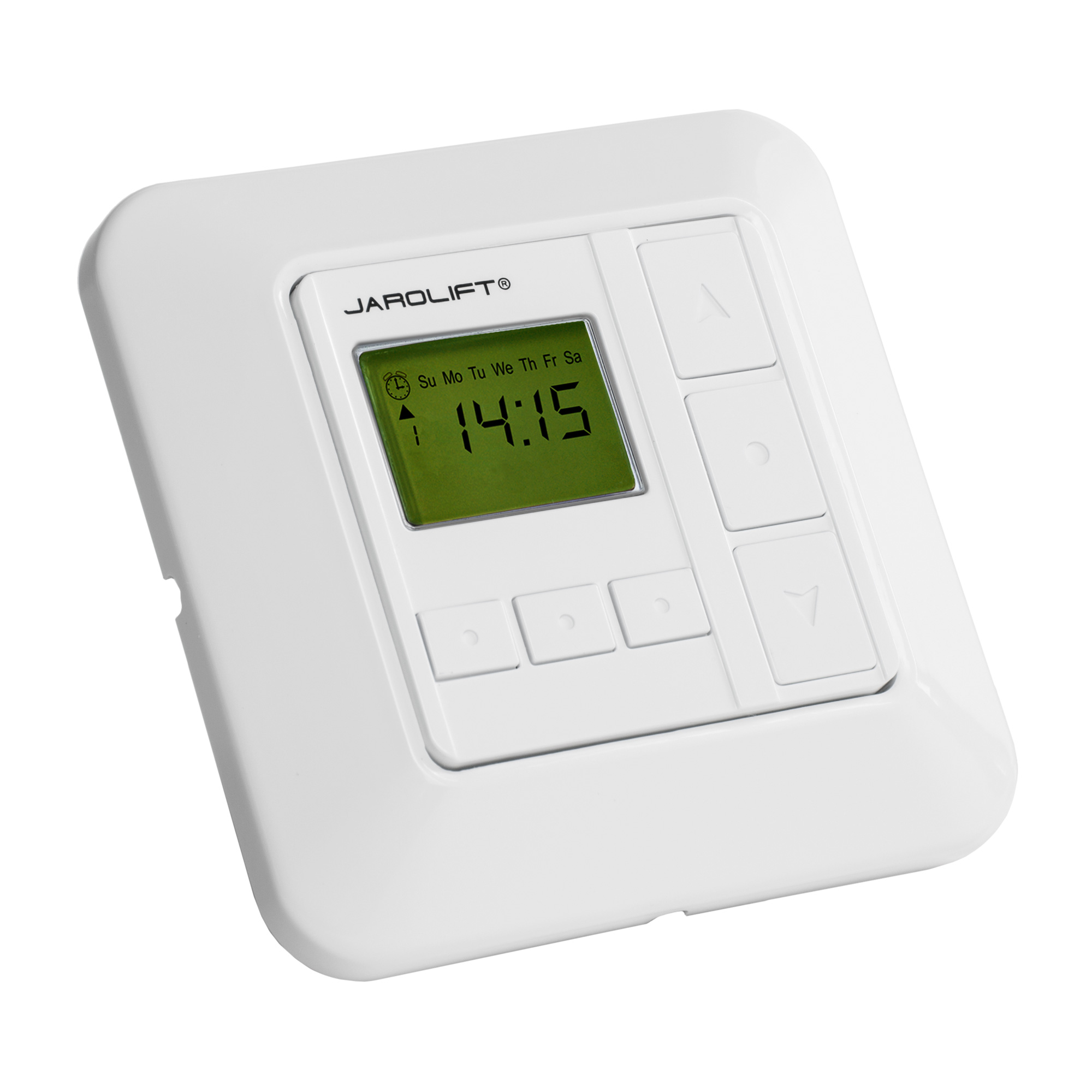 Timer digitale con display e tasti per il controllo dei dispositivi