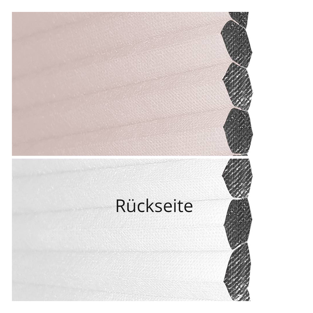 Campioni di tessuto per tenda plissettata su misura | NC924HB beige / oscuramento totale / NanoCell
