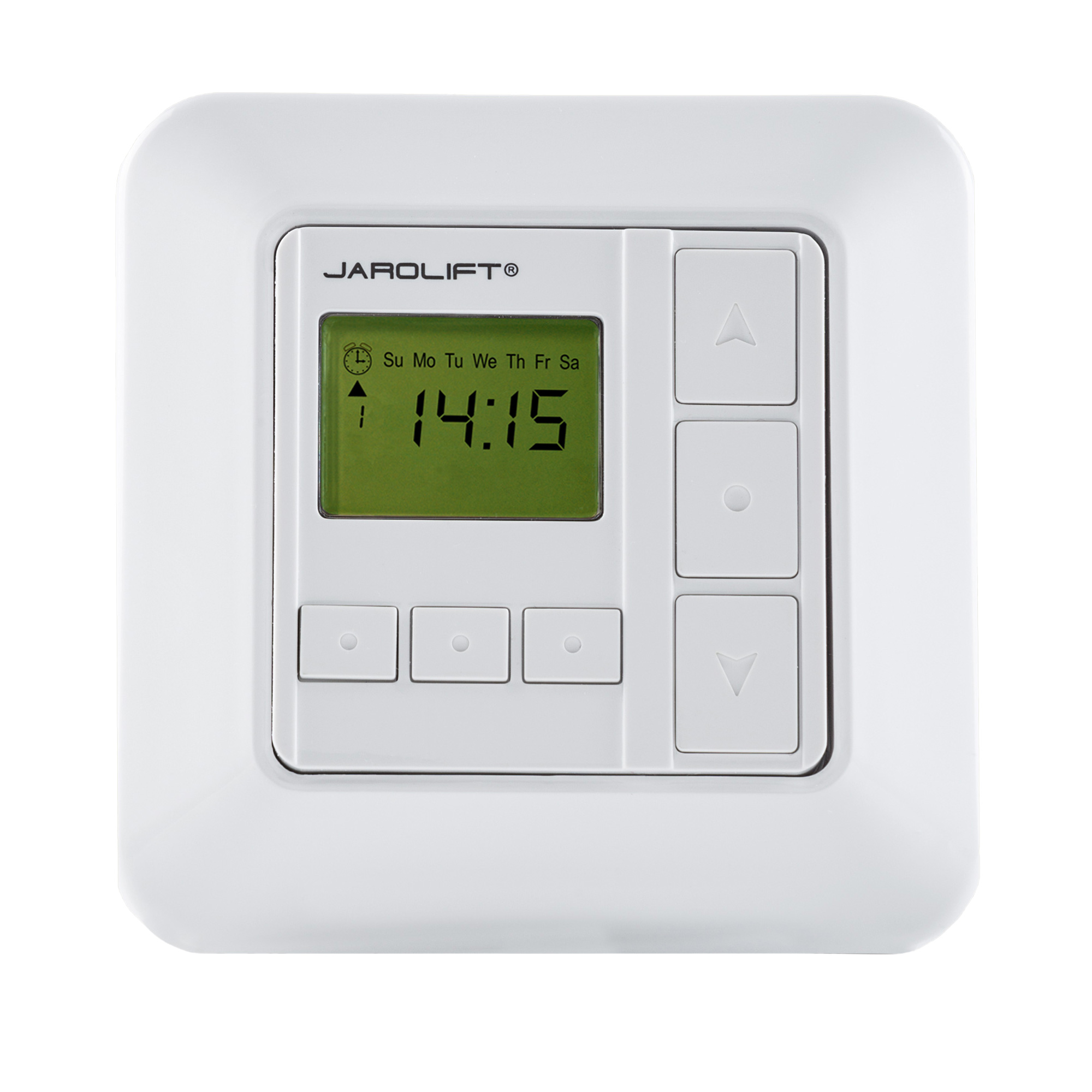 Timer digitale con display e tasti per il controllo dei dispositivi