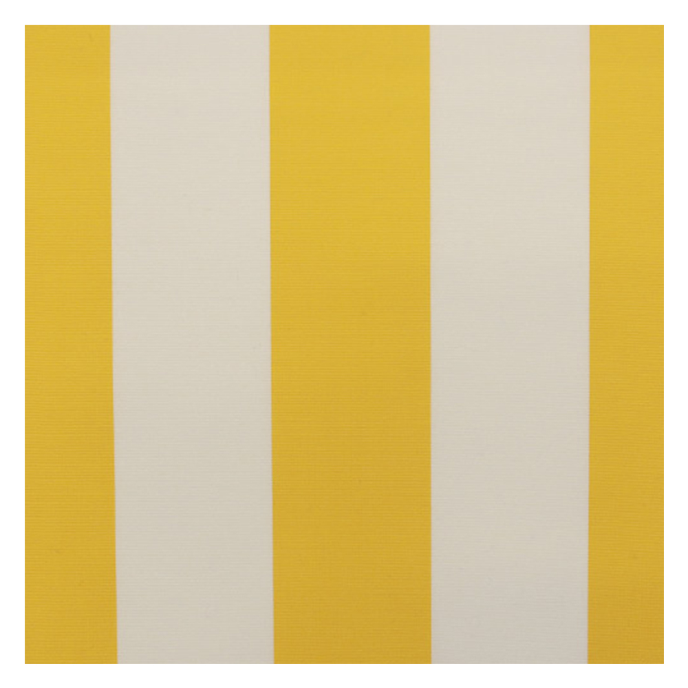 Campioni di tessuto per tende da sole, volant e teli di copertura | R-055 giallo bianco, Recasens