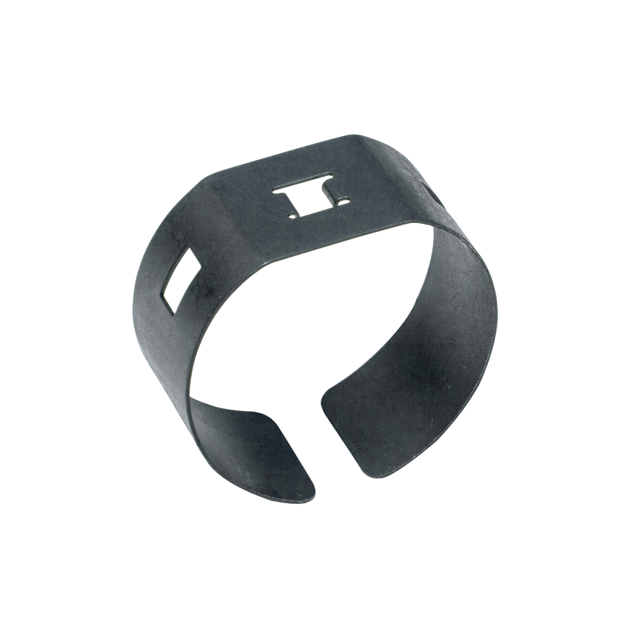 Staffa di fissaggio per albero in acciaio (tipo a scelta)