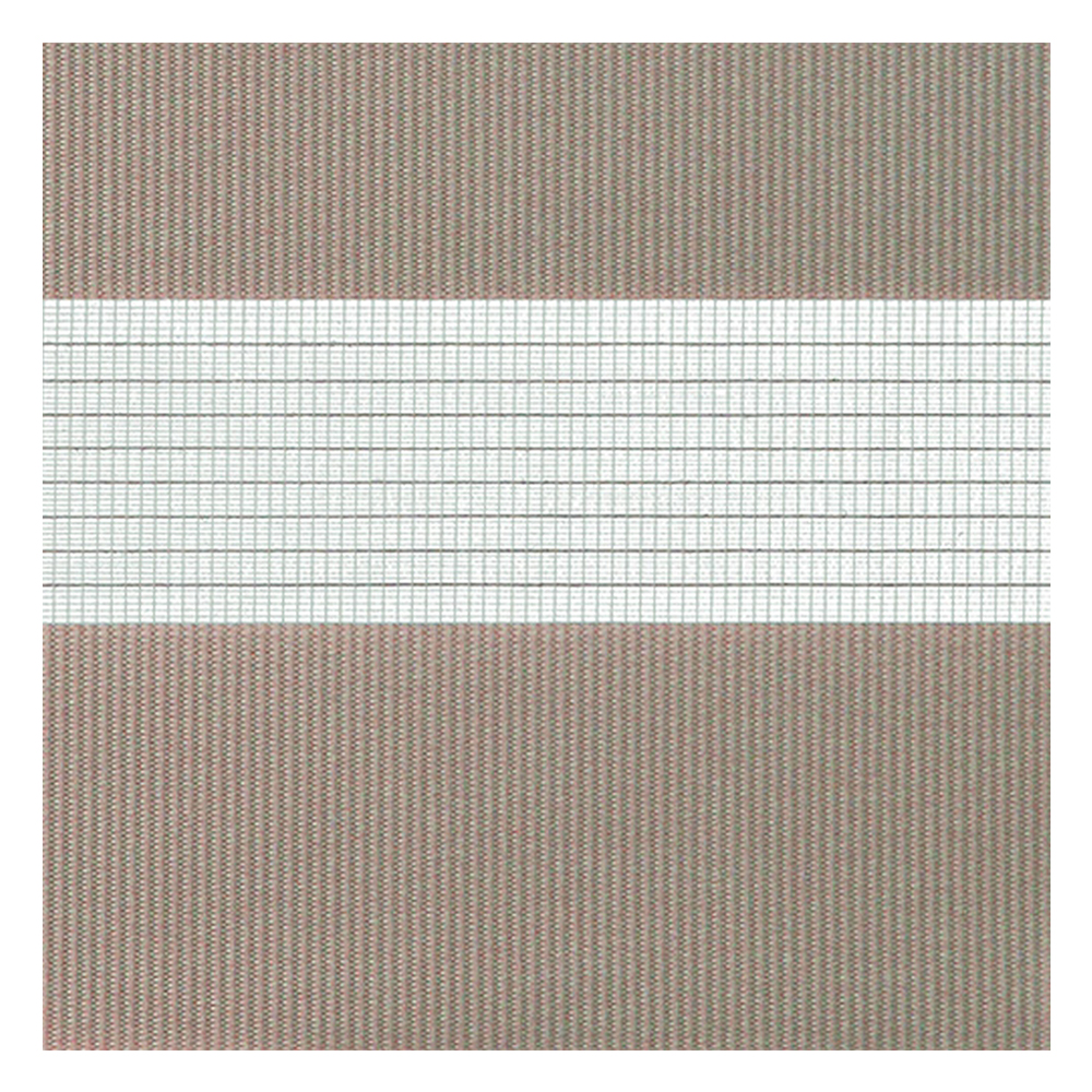Campioni di tessuto per tende giorno e notte su misura | A025 grigio-nero / semi-trasparente / Spring
