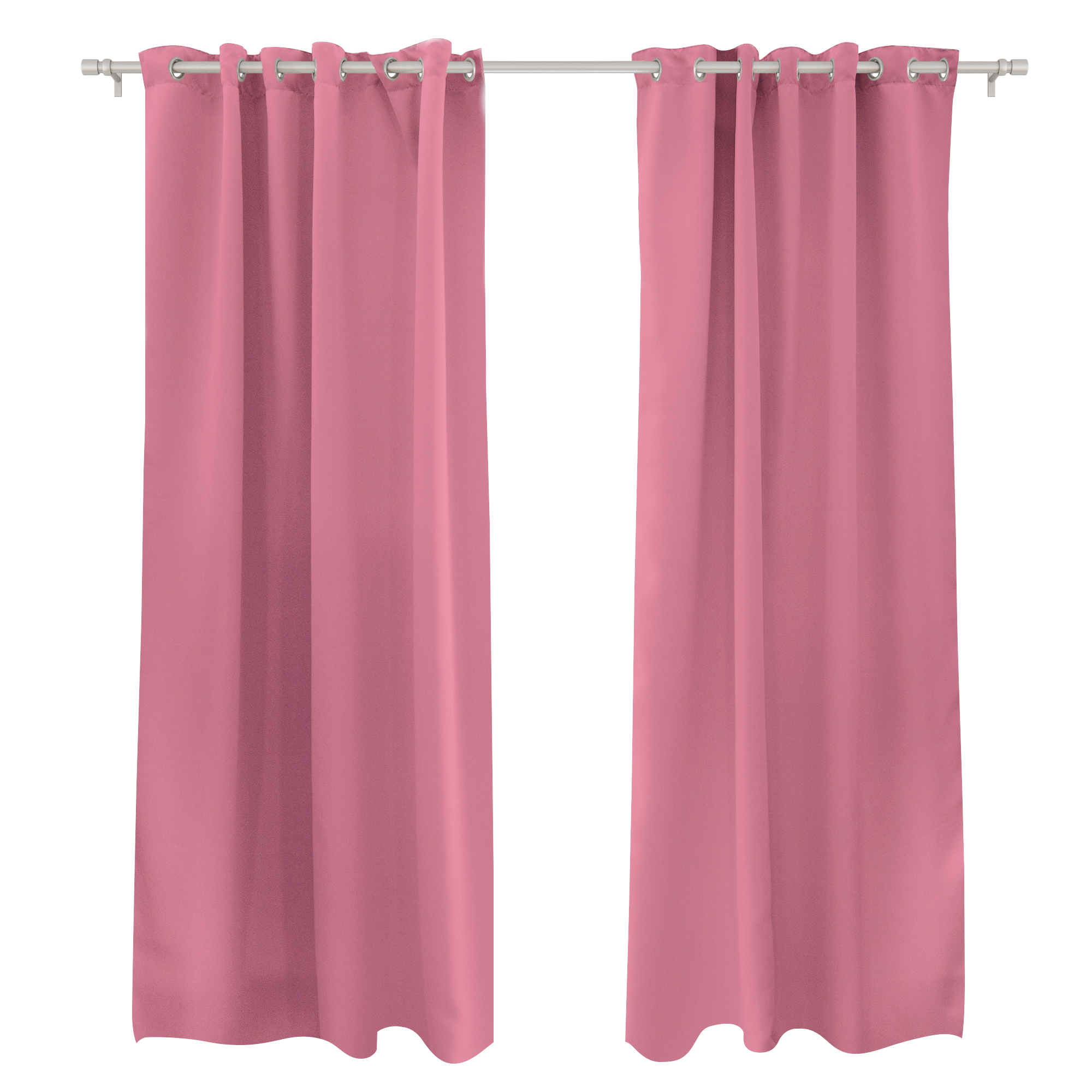 Tenda ad anelli AURORA appesa a una barra, funzionale e decorativa