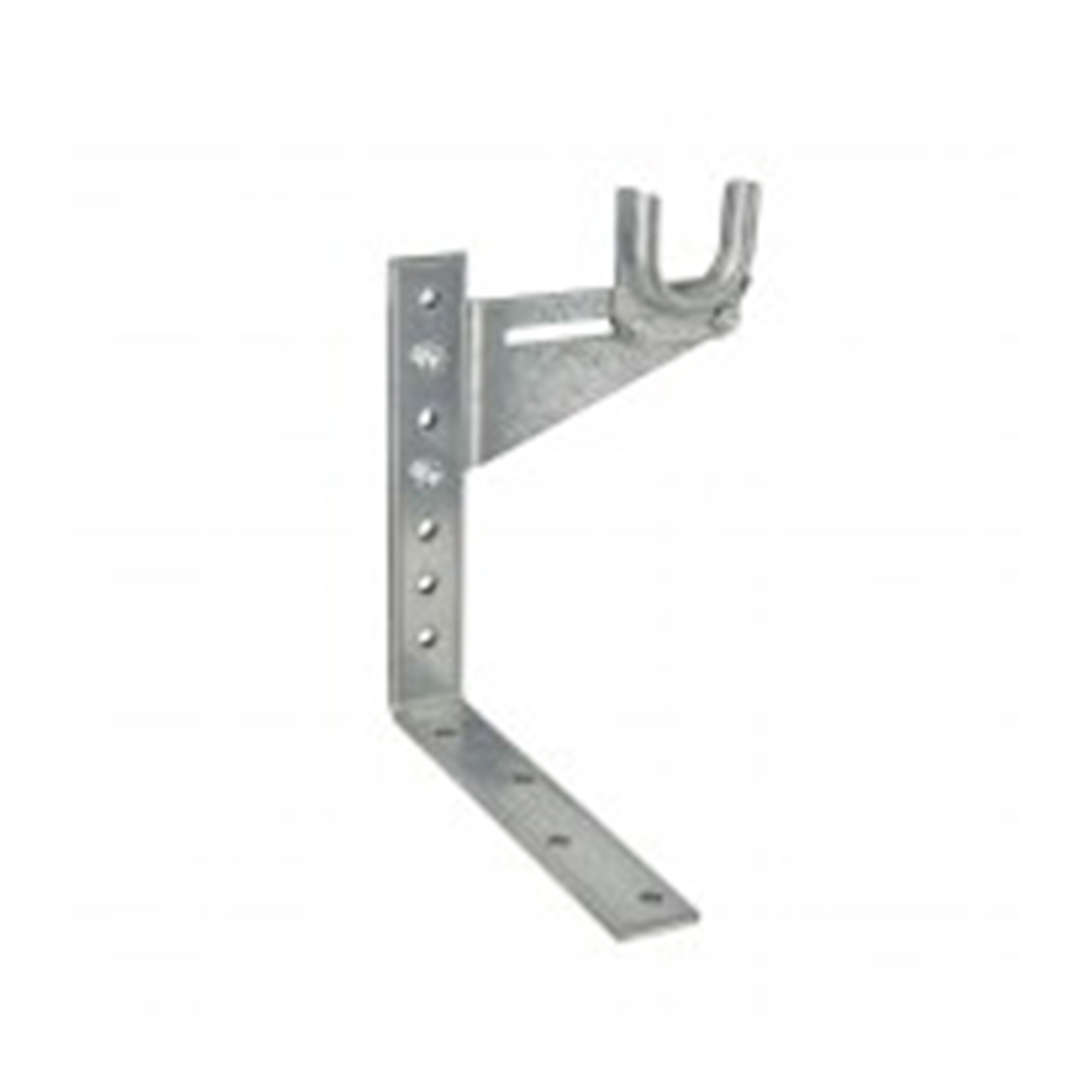 Supporto per avvolgibili con coppa per cuscinetti da 50 mm, costruzione in metallo con fori