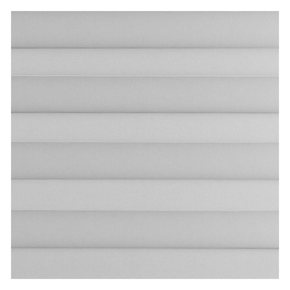 Campioni di tessuto per tenda plissettata su misura | Efix003ch grigio / semi-trasparente / easyfix