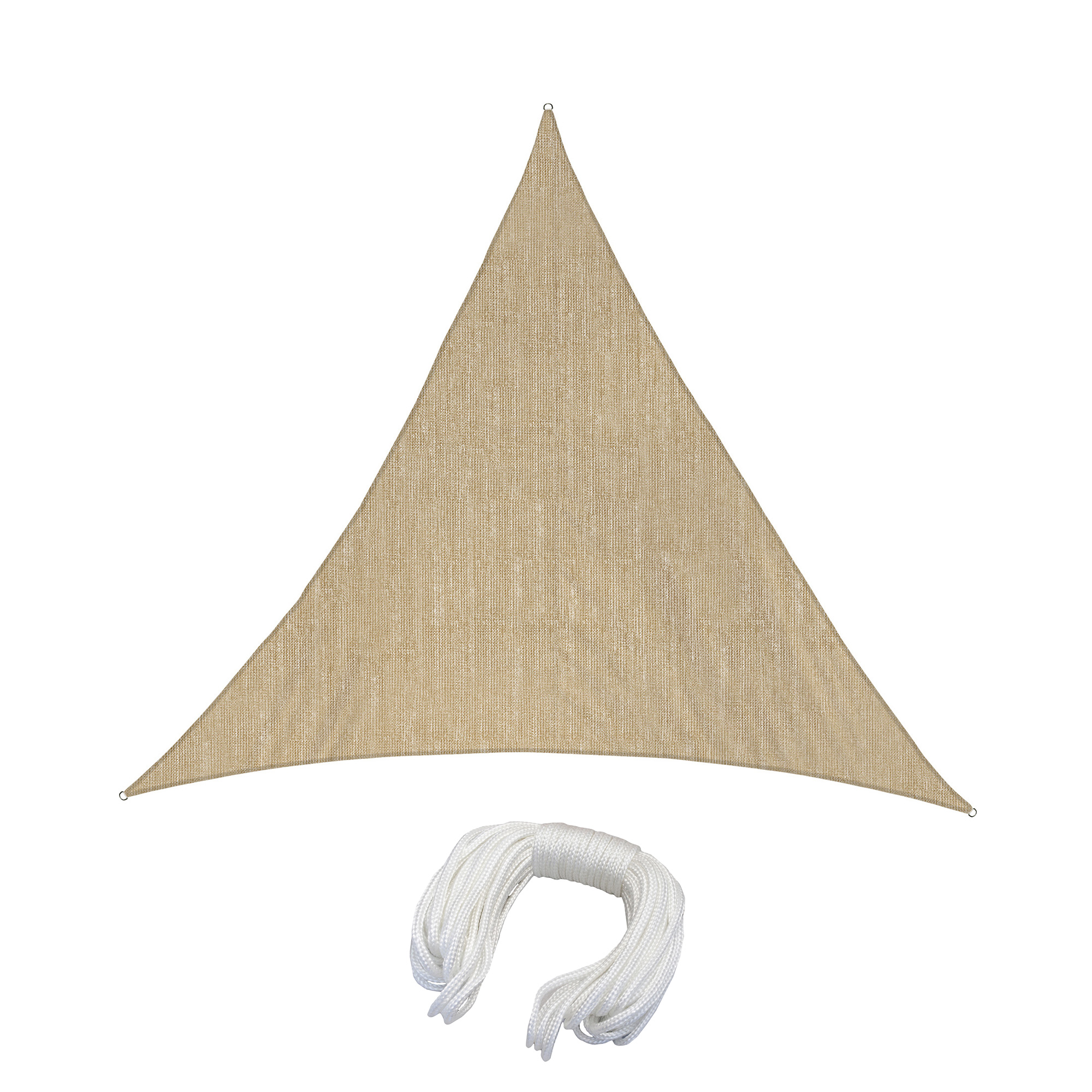 Telo da sole rettangolare con corda di fissaggio