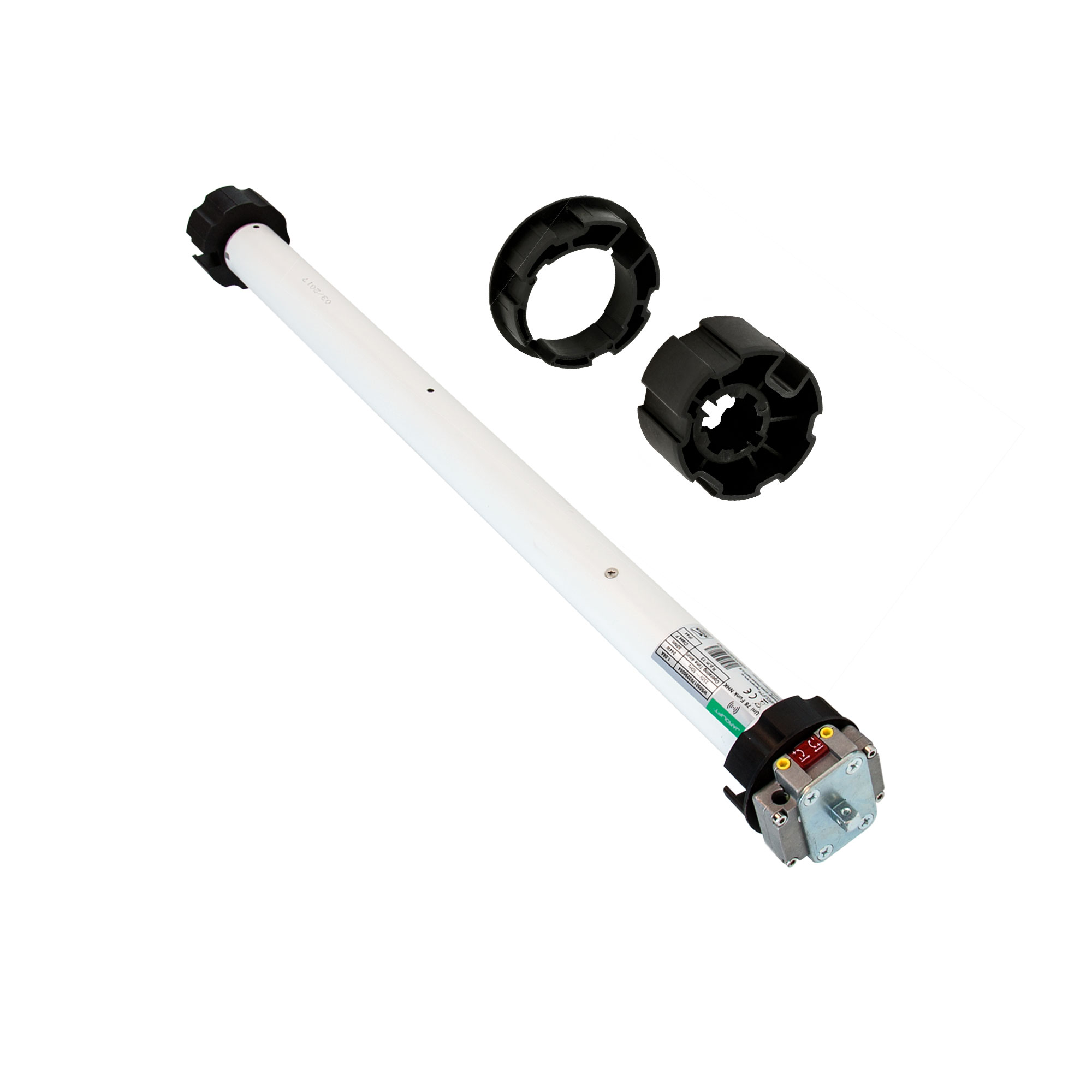 Wild Earth Kit Universale Per Tenda Da Sole Keder 5-7 Mm - Guida A 8 Canali Per Camper E Roulotte (2,4 Metri) - Connettori In Plastica E Striscia Keder Per Furgoni